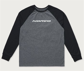 NORCO LONG SLEEVE MEN BLK/GRY XS