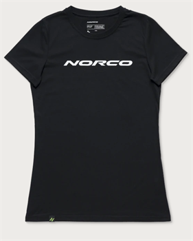 NORCO TEE LADIES WHT/BLK M