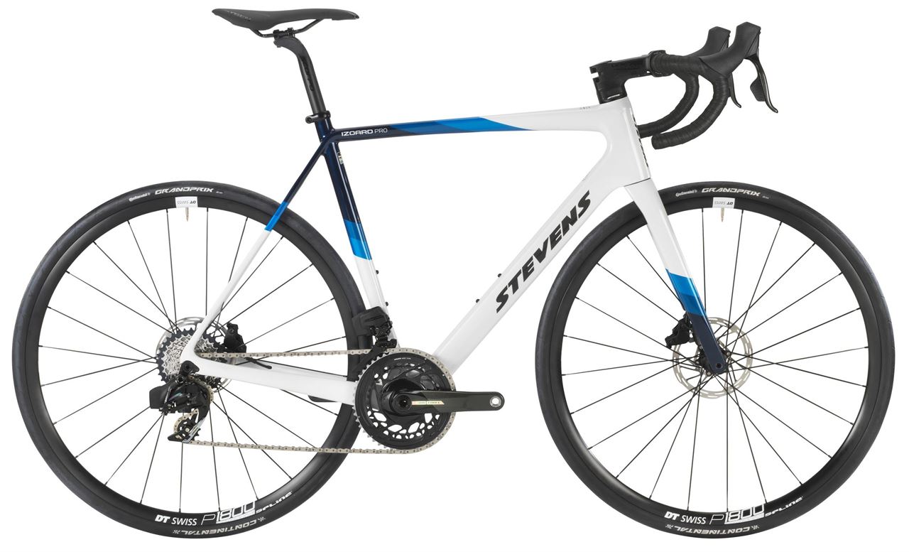 STEVENS Road Izoard Pro Disc 23 52 Carrara White Blue