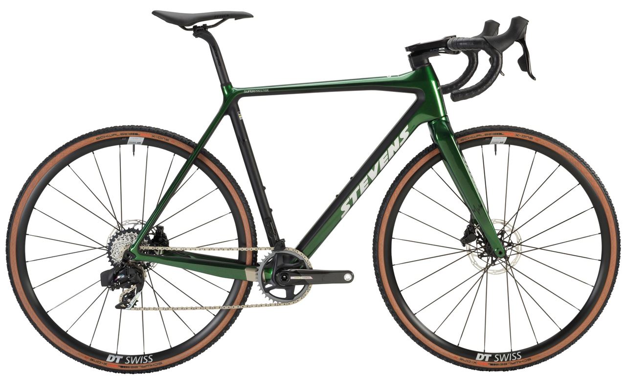 STEVENS Cross Super Prestige Force eTap AXS 24 52 Forest Green Black