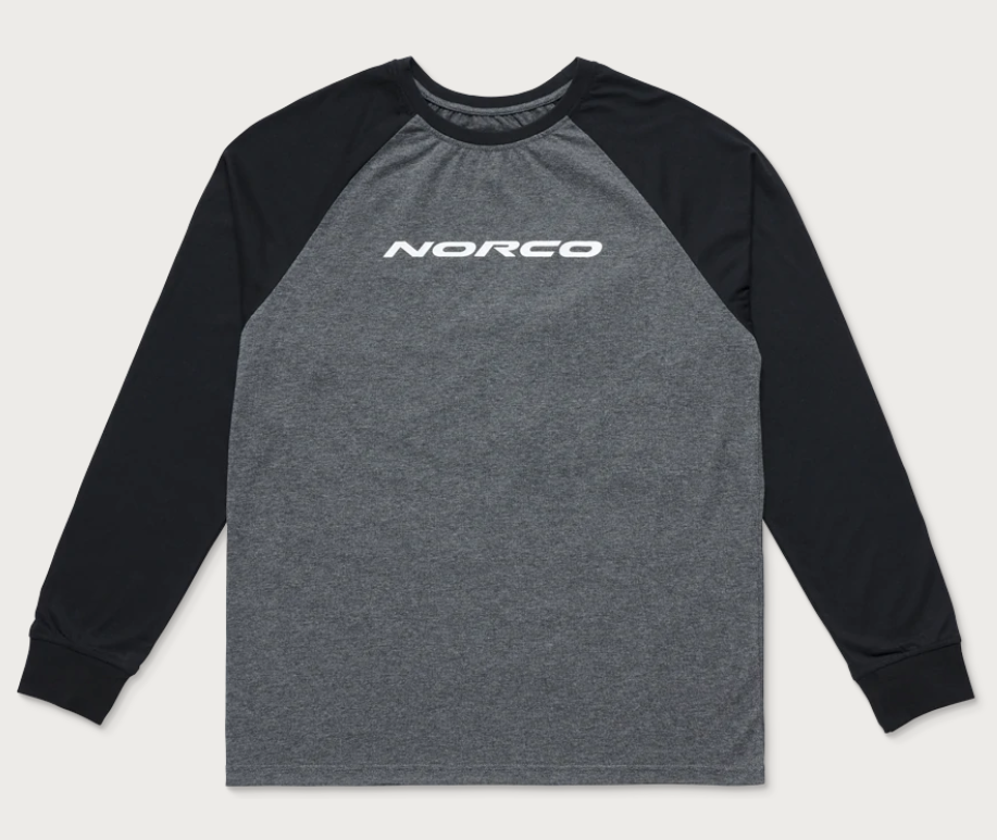 NORCO LONG SLEEVE MEN BLK/GRY XL