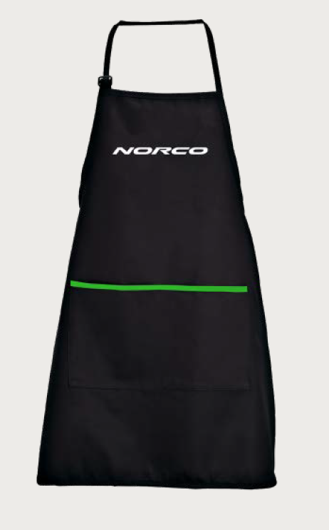 NORCO SHORE SHOP APRON (SCHÜRZE) BLK/WHT/GRN